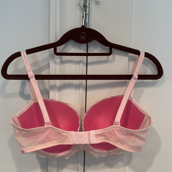 Victoria’s Secret PINK Lace Push-up Bra, Pink, Size 36D - Picture 2 of 4